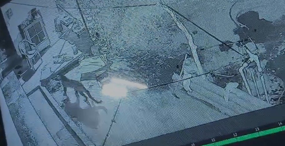 Leopard News: बिछलादादर में घर की बाड़ी में घुसा तेंदुआ, CCTV में कैद