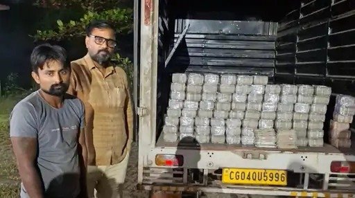 Rs 4 crore in cash seized from a pickup vehicle