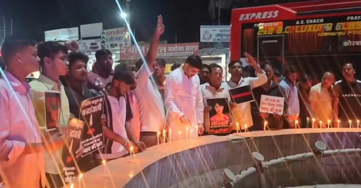 Candlelight march to seek justice for the innocent(Image Source: Social Media)