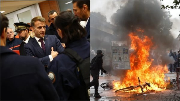 France Protest: फ्रांस में सरकार के खिलाफ सड़कों पर उतरे लोग, हिंसक प्रदर्शन के बीच 70 हजार सुरक्षाकर्मी तैनात