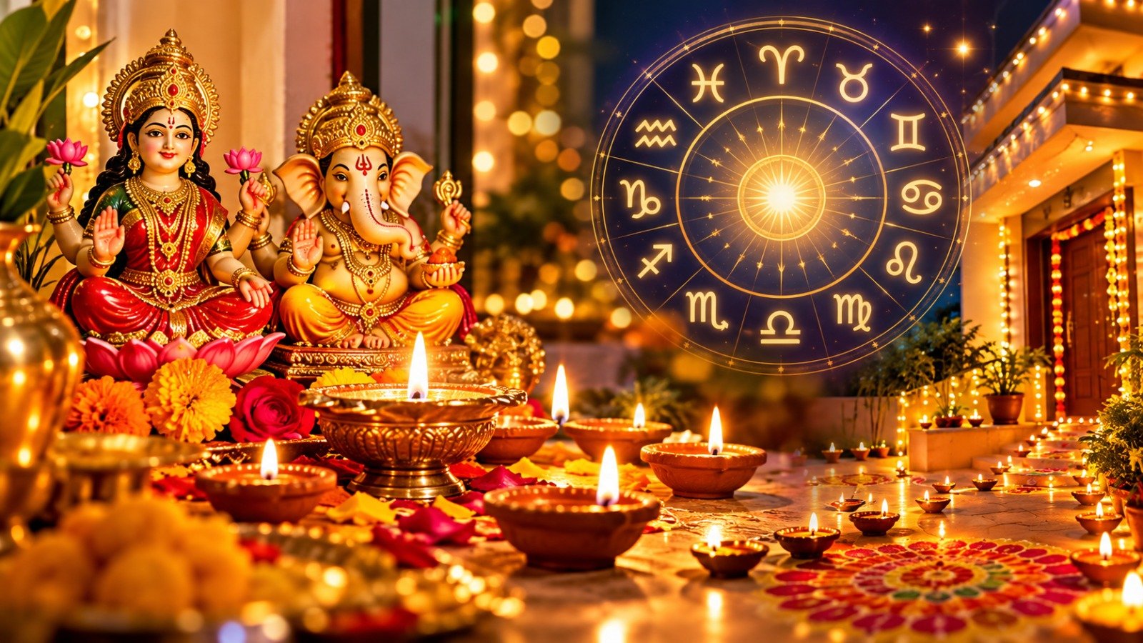 Diwali 2026: जानें लक्ष्मी पूजा का शुभ मुहूर्त, दीप जलाने के नियम और 12 राशियों पर प्रभाव