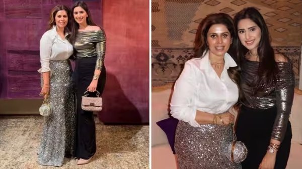 Party Wear Fashion: सचिन तेंदुलकर की बहू सानिया चंडोक का स्टाइलिश अंदाज, मां गौरिका के साथ ट्विनिंग ने खींचा ध्यान