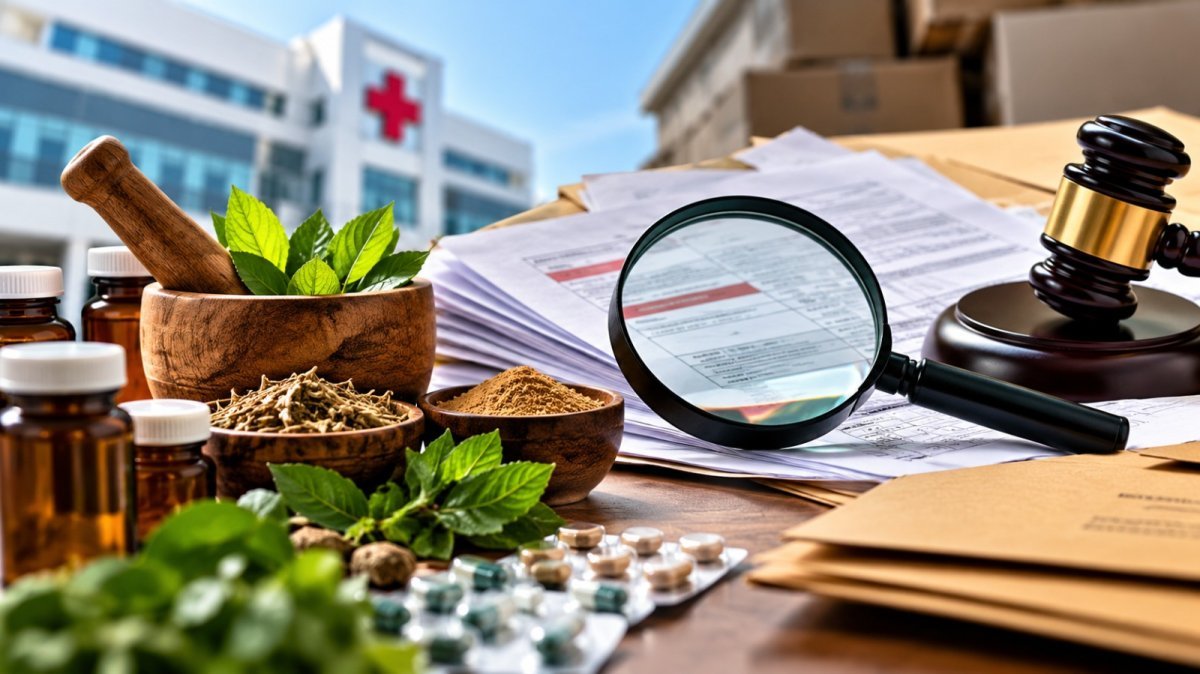 Ayurvedic Medicine Tender Controversy (Image Source: AI Photo)