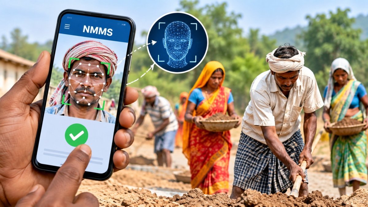 NMMS App Digital Attendance (Image Source: AI Photo)