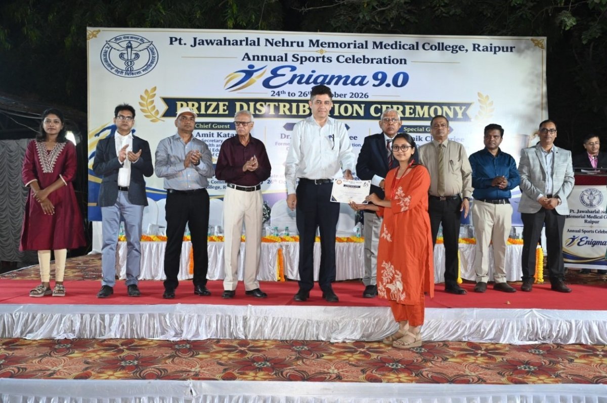 Enigma 9.0 Sports Festival at Raipur Medical College(Image Source: CGDPR)