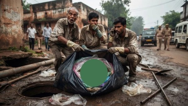 BSP Township: सीवरेज पाइप साफ कर रहे मजदूरों को मिला इंसान का कटा सिर, एक महीने पुराना होने की आशंका