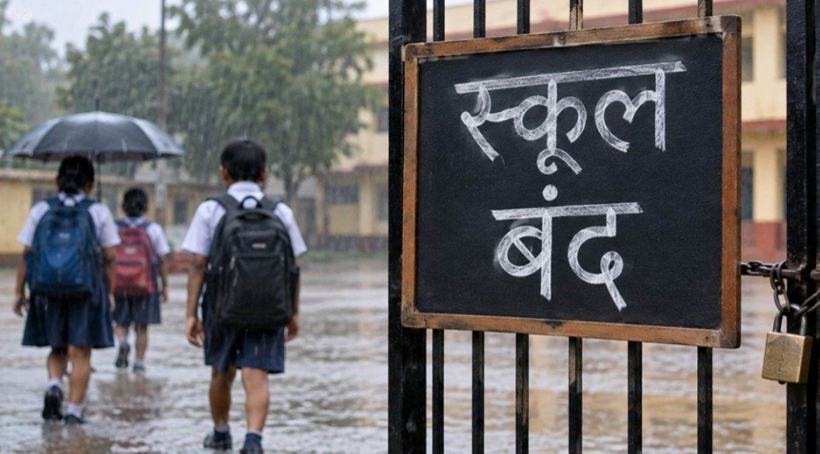 School Holiday: छत्तीसगढ़ में भारी बारिश का अलर्ट, MCB जिले के स्कूलों में कल छुट्टी