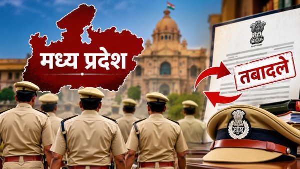MP IPS Transfer: 12 IPS अधिकारियों के तबादले, 5 जिलों को मिले नए पुलिस अधीक्षक