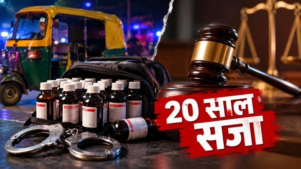 Codeine Syrup Smuggling: विशेष NDPS कोर्ट ने तीन आरोपियों को सुनाई 20-20 साल की कैद, दो-दो लाख का जुर्माना