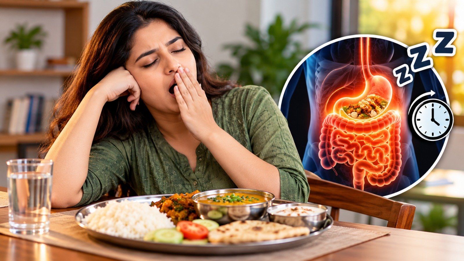 Health Tips: खाना खाने के बाद सुस्ती क्यों आती है, जानिए कारण और बचने के आसान उपाय