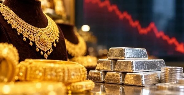 MCX Market: त्योहारों के सीजन में सोने-चांदी की कीमतों में बड़ी गिरावट, रिकॉर्ड हाई से 25% सस्ता हुआ गोल्ड