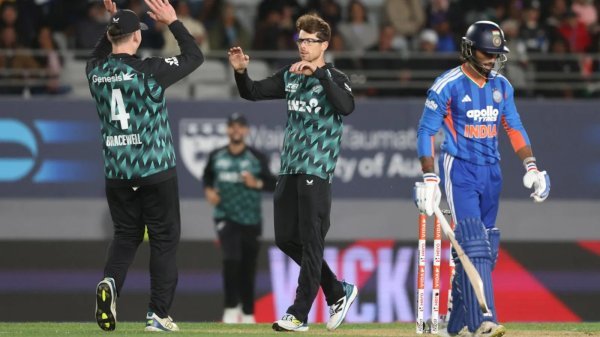 IND vs NZ 4th T20: न्यूजीलैंड ने भारत को 87 रन से हराया, सीरीज में 3-1 की बनाई बढ़त